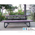 2014 latest design purple outdoor rectangular wood dining table sets